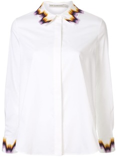 Mary Katrantzou embroidered fitted shirt