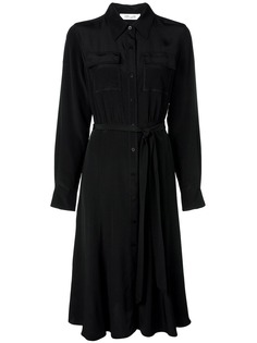 Diane von Furstenberg платье-рубашка с нагрудными карманами