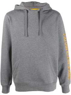 Calvin Klein Jeans embroidered logo hoodie