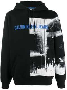 Calvin Klein Jeans photographic logo hoodie