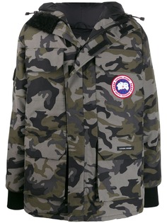 Canada Goose camo print jacket
