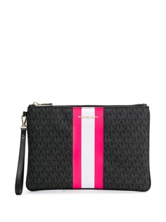 Michael Michael Kors клатч с контрастными полосками
