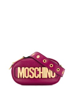 Moschino объемная поясная сумка с логотипом