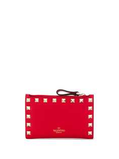Valentino Valentino Garavani Rockstud flat wallet