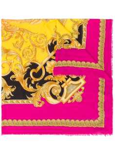 Versace шарф с принтом Barocco