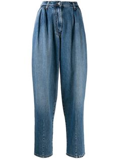 MSGM зауженные джинсы с завышенной талией
