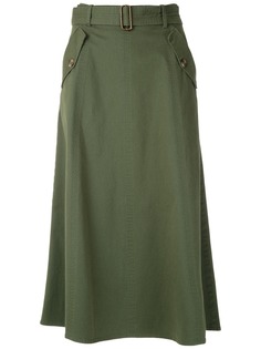 Nk Pistol Cherry midi skirt НК