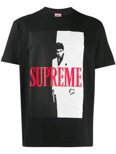 Supreme футболка с принтом