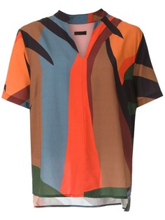 Osklen CAMISA V BOTOES TROPICOLOR