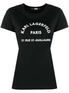 Karl Lagerfeld худи Address с логотипом