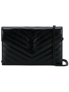 Saint Laurent кошелек Monogram на цепочке