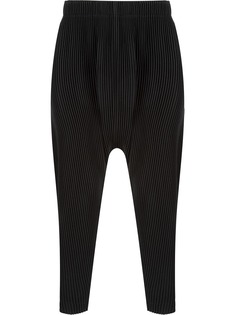 Homme Plissé Issey Miyake drop-crotch trousers