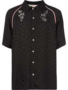 Vivienne Westwood Anglomania short-sleeve embroidered shirt