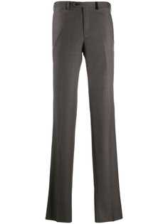 Brioni slim houndstooth trousers