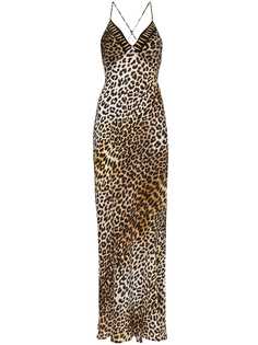 Rockins leopard-print maxi-dress