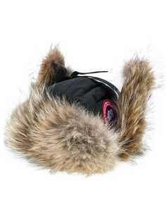 Canada Goose ушанка с отделкой из меха койота