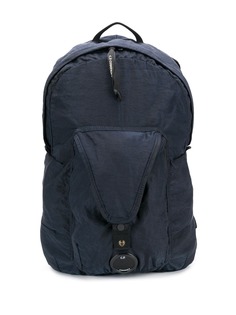 CP Company logo zipped backpack