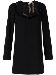 Nº21 lace-panel dress