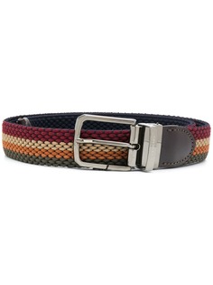 Paul & Shark stripe detail belt