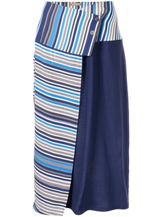 Nehera полосатая юбка с запахом