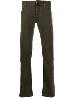 Jacob Cohen straight-leg textured trousers