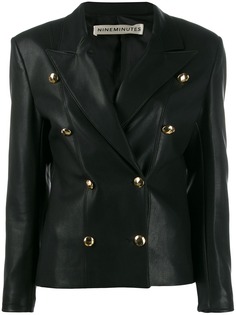 Nineminutes faux leather jacket