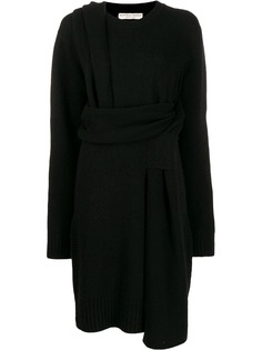 Bottega Veneta deconstructed wrap dress