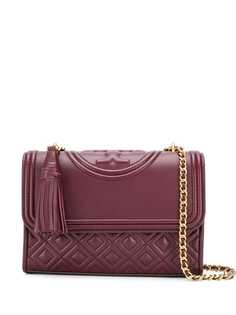 Tory Burch embossed logo shoulder bag