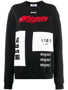 MSGM толстовка с логотипом