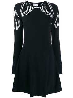Red Valentino жаккардовое платье