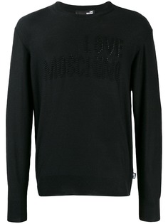 Love Moschino джемпер с логотипом