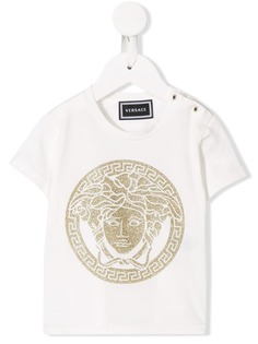 Young Versace футболка Medusa с блестками