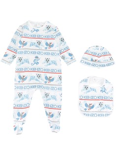 Kenzo Kids пижама с принтом Jungle