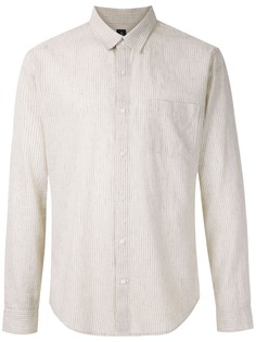 Osklen striped long sleeved shirt