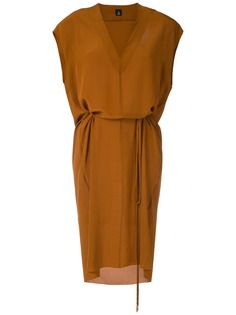 Osklen V-neck silk dress