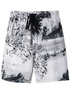 Osklen printed shorts