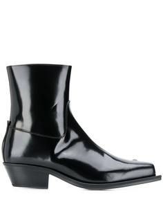 Misbhv leather ankle boots