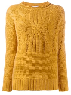 Agnona cable knit jumper