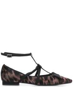 Anna Baiguera leopard print ballerinas