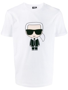 Karl Lagerfeld logo print T-shirt