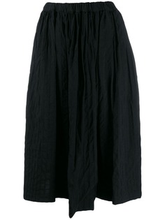 Comme Des Garçons Comme Des Garçons asymmetric pleated skirt