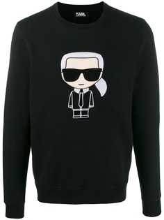 Karl Lagerfeld logo print sweatshirt