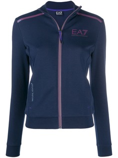 Ea7 Emporio Armani logo printed jacket