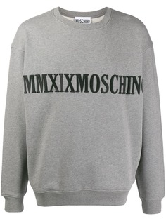 Moschino embroidered sweatshirt