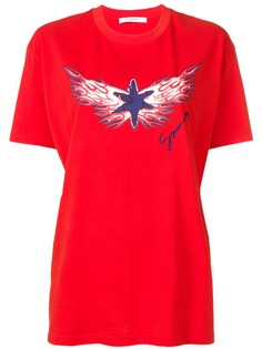 Givenchy футболка с принтом звезды