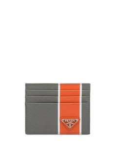 Prada картхолдер из сафьяновой кожи