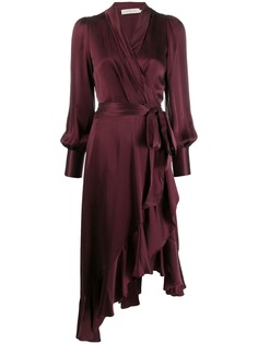 Zimmermann Espionage wrap dress