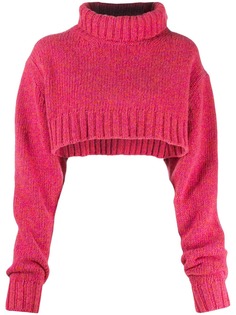 Ys cropped roll neck jumper Y`s