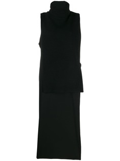 Ys layered roll neck dress Y`s