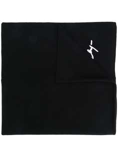 Givenchy embroidered logo scarf